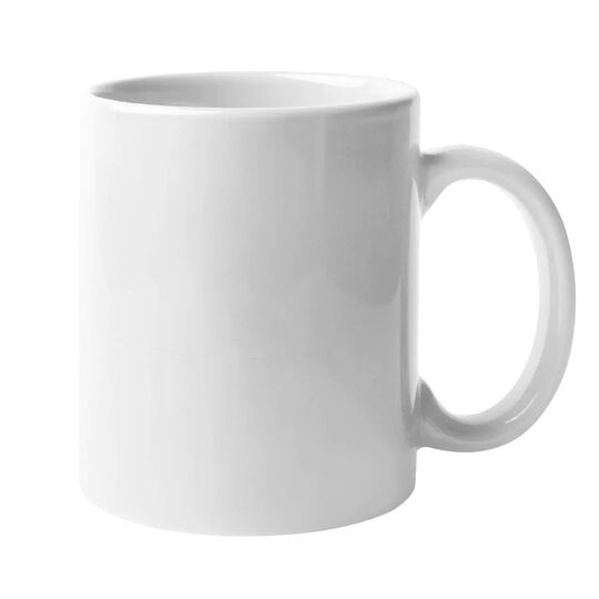 White Ceramic Mugs